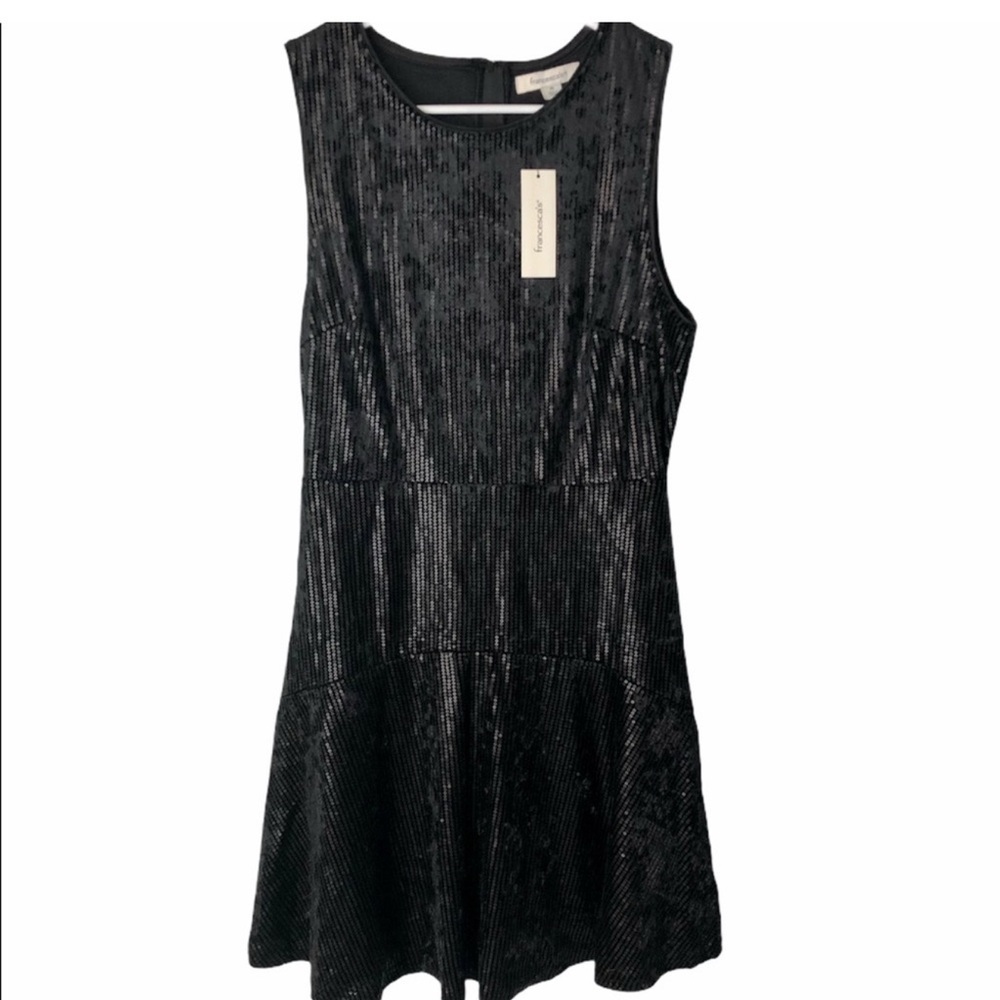 Francesca’s Black Sequin Dress - size Medium - NWT. B5